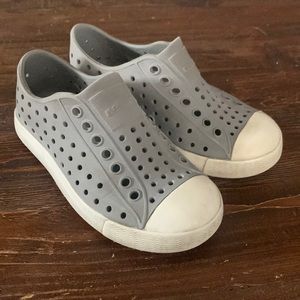 Native Jefferson Gray Toddler Slip On 9T